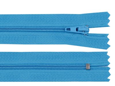 Spirálový Zip Autolock - Šíře 3 mm, Délka 14 cm - různé barvy{% if variant.name %} – 208 modrá sytá světlá{% endif %}