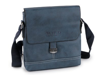 Taška crossbody unisex 20x21 cm{% if variant.name %} – 2 modrá jeans{% endif %}