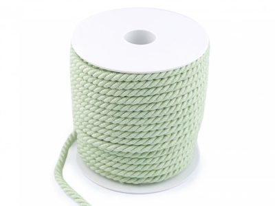 Kroucená šňůra Ø6 mm dvoubarevná návin 25 METRŮ{% if variant.name %} –  6 (C 5) zelená{% endif %}