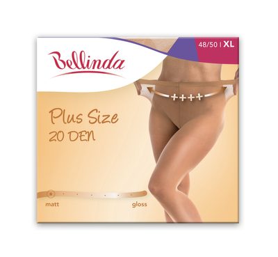 Punčochové kalhoty pro nadměrné velikosti PLUS SIZE 20 DEN{% if product.brand.name %} – Bellinda{% endif %}