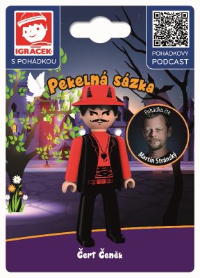 Igráček s pohádkou Pekelná sázka – Čert Čeněk{% if product.brand.name %} – {% endif %}