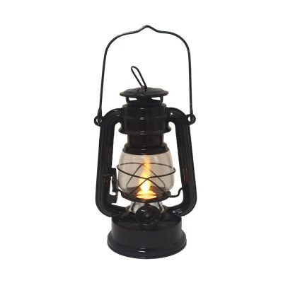 Kovová lucerna DEKORACE s LED osvětlením K4230-19 - 24.5 cm – fotka 1