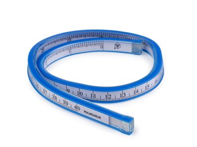 Ohebné pravítko délka 50 cm - 3 (40 cm) modrá
