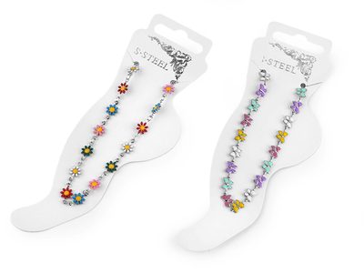 Náramek na kotník z nerezové oceli{% if product.brand.name %} – Stoklasa{% endif %}