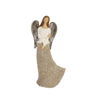 Dekorace anděl X3434-21 - 9,5 x 5,5 x 18,5 cm{% if product.brand.name %} – Morex{% endif %}