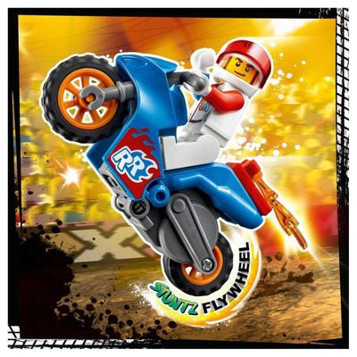 LEGO City Kaskadérská motorka s raketovým pohonem 60298 – fotka 3