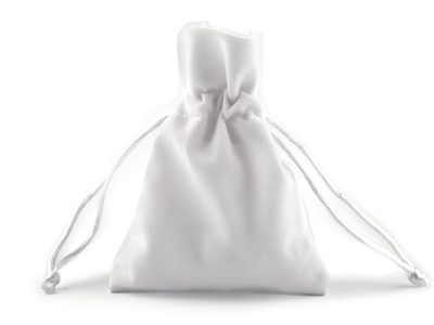 Dárkový pytlík 8,5x11 cm sametový{% if variant.name %} – 7 bílá{% endif %}