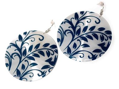 Náušnice Ø65 mm s motivem (1 pár){% if product.brand.name %} – Stoklasa{% endif %}
