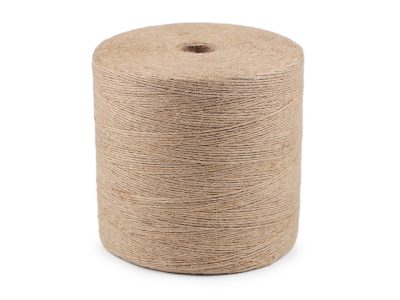 Jutový provázek Tenký Ø1 mm k pletení tašek a dekorací{% if product.brand.name %} – Stoklasa{% endif %}
