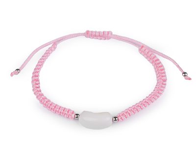 Náramek shamballa{% if variant.name %} – 2 růžová nejsv.{% endif %}