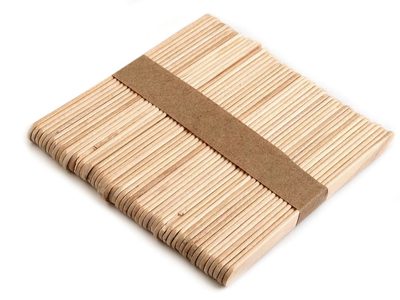 Dřevěné špachtle 0,9x11,4 cm malé 50 ks{% if product.brand.name %} – Galanterka{% endif %}