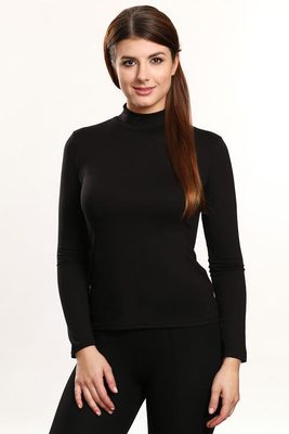 Dámská halenka Violana Dalia black - dlouhý rukáv{% if product.brand.name %} – VIOLANA{% endif %}