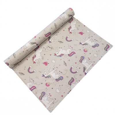 METRÁŽ Bavlněné plátno Unicorn šedý, šíře 220cm{% if product.brand.name %} – Kvalitex{% endif %}