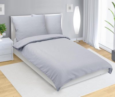 Krepové povlečení Šedá 80/800{% if variant.name %} – 140x220 cm, 70x90 cm{% endif %}