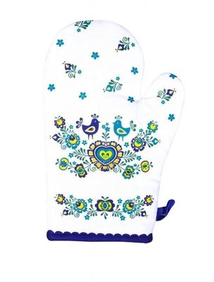 Kuchyňská chňapka Folklor modrá 1 ks{% if product.brand.name %} – Forbyt{% endif %}