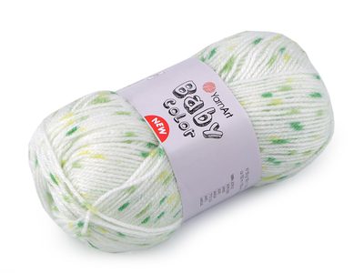 Pletací příze Baby Color 50 g{% if variant.name %} – 12 (216) zelená{% endif %}
