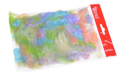 Peří MIX 10 g - multikolor{% if product.brand.name %} – Canea{% endif %}