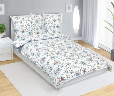 Bavlněné povlečení Modrá,Žlutá,Červená 90/282{% if variant.name %} – 140x220 cm, 70x90 cm{% endif %}