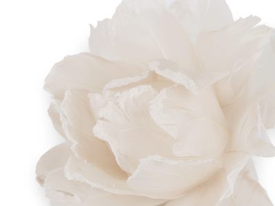 Růže z peří Ø10 cm s klipem{% if product.brand.name %} – Stoklasa{% endif %}