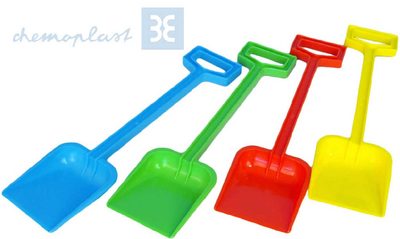 CHEMOPLAST Lopatka dětská plastová 44cm velká na písek 4 barvy{% if product.brand.name %} – Chemoplast{% endif %}