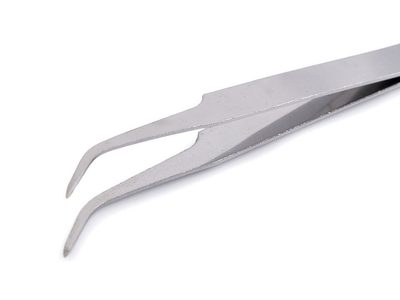 Kovová pinzeta délka 12,5 cm zahnutá{% if product.brand.name %} – Stoklasa{% endif %}