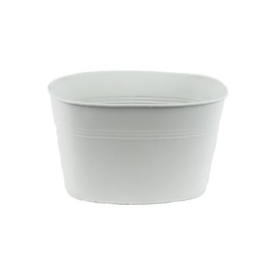 Květináč plechový ovál K3949/1 - 19 x 11,5 x 12 cm{% if product.brand.name %} – Morex{% endif %}