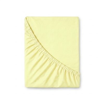 Jersey prostěradlo s lycrou světle žluté{% if product.brand.name %} – Kvalitex{% endif %}