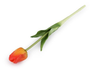 Umělý tulipán 46 cm{% if variant.name %} – 4 oranžová červená{% endif %}