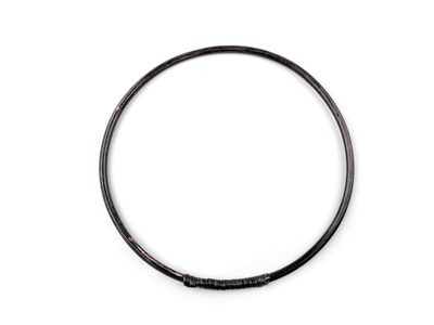 Bambusový kruh na lapač snů / k dekorování Ø25 cm{% if variant.name %} – 3 černá{% endif %}