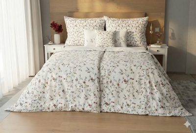 Povlečení krepové Béžová 80/409 140x200, 70x90 cm{% if product.brand.name %} – Bellatex{% endif %}