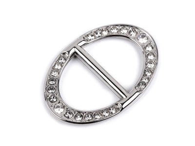 Designová spona s broušenými kamínky průvlek 19 mm{% if product.brand.name %} – Stoklasa{% endif %}