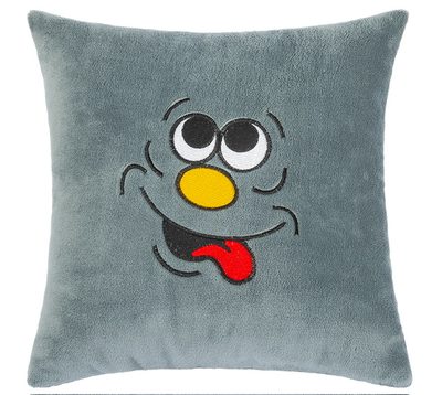 Polštářek Smíšek Šedá 6014/042 38x38 cm{% if product.brand.name %} – Bellatex{% endif %}