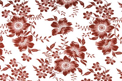 Bavlněná látka Flowers bílobordo šíře 160 cm METRÁŽ{% if product.brand.name %} – Galanterka{% endif %}