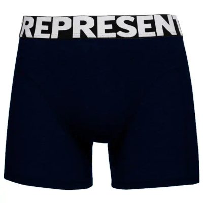 Pánské boxerky s vytkávanou gumou REPRESENT SPORT NAVY{% if product.brand.name %} – Represent{% endif %}