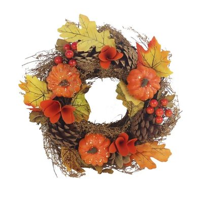 Podzimní věnec P1912 průměr 26 cm{% if product.brand.name %} – Morex{% endif %}