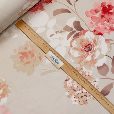 METRÁŽ Bavlněné plátno DELUX TANEA růžová reverse, šíře 220cm – fotka 1