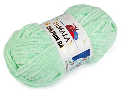 Pletací žinylková příze Dolphin Baby 100 g{% if variant.name %} – 4 (80307) mint{% endif %}