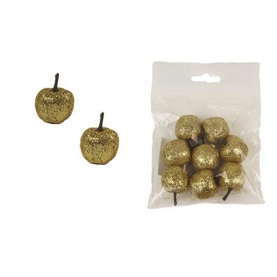 Dekorace jablko, 8ks X4378-29 - 2,2 x 2 / 3 cm{% if product.brand.name %} – Morex{% endif %}