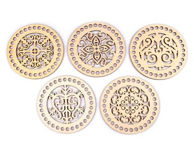 Víko na pletení / háčkování mandala Ø15 cm{% if product.brand.name %} – Stoklasa{% endif %}