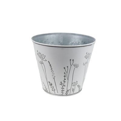 Květináč plechový K3743/3 - dia 16,5 x 15 cm{% if product.brand.name %} – Morex{% endif %}