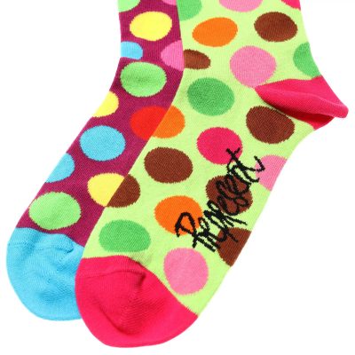 Dlouhé ponožky REPRESENT GRAPHIX COLOR DOTS – fotka 3