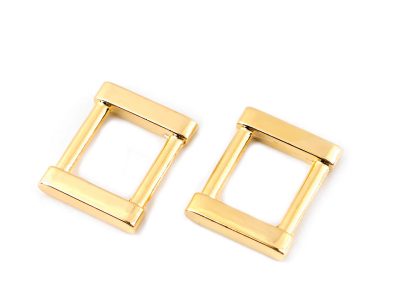 Průvlek na oděvy a tašky šíře 15 mm 2 kusy{% if variant.name %} – 5 zlatá světlá{% endif %}