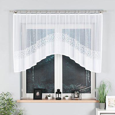 Kusová záclona Daniela 110 x 300 cm S řasící páskou F1{% if product.brand.name %} – Olzatex{% endif %}