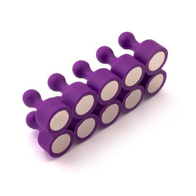 Magnetické figurky M7 fialové, 10 ks, 12 × 20 mm{% if product.brand.name %} – UNIMAGNET{% endif %}