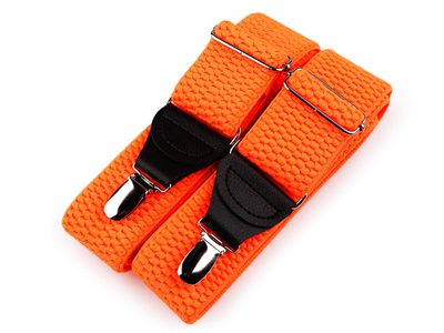 Šle šíře 4 cm délka 120 cm neon{% if variant.name %} – 3 oranžová neon{% endif %}
