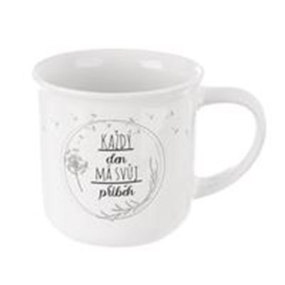 Hrnek porc. KAŽDÝ DEN 0,34 l - pr.9cm,v.8,5cm,o.340ml{% if product.brand.name %} – {% endif %}