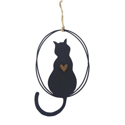 Dekorace k zavěšení kočka K4537 - 10.00 × 1.00 × 16.00 cm{% if product.brand.name %} – {% endif %}