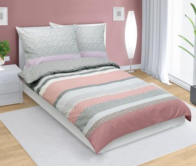 Povlečení flanelové Fialová 12/834 140x200, 70x90 cm{% if product.brand.name %} – Bellatex{% endif %}