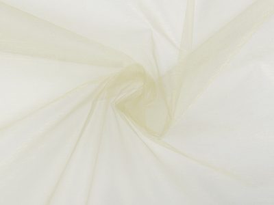 Organza tuhá dekorační METRÁŽ{% if variant.name %} – 2 krémová nejsvět.{% endif %}