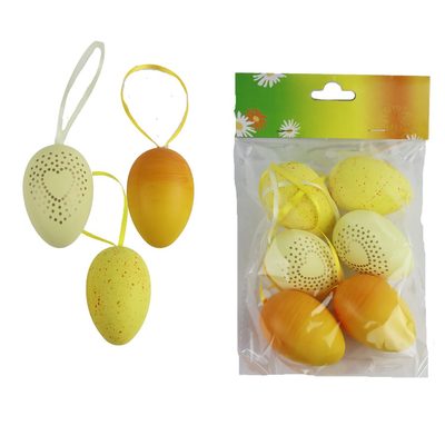 Velikonoční vajíčka, 6 ks X5587 - dia 4 x 6 cm{% if product.brand.name %} – Morex{% endif %}